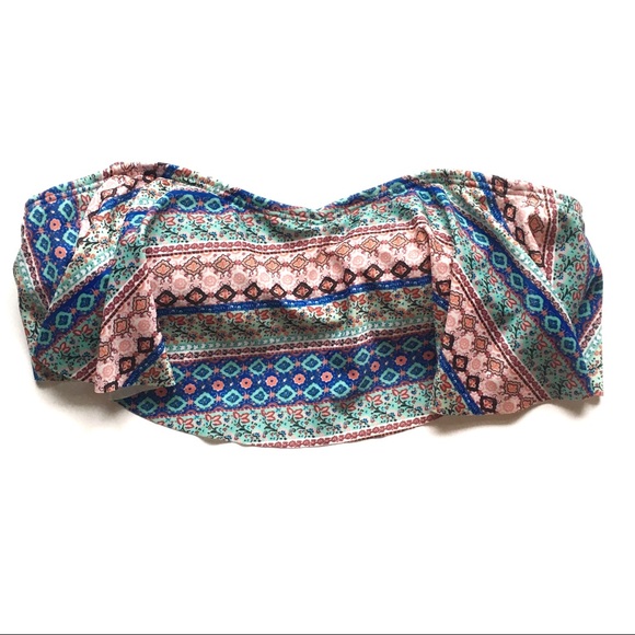 Multicolour Skinny dip bikini top in small - Picture 2 of 7